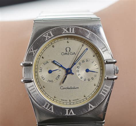 omega constellation day date replica|stainless steel omega constellation vintage.